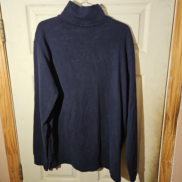 Polo Ralph Lauren Navy Quarter-Zip Pullover - Picture 5 of 6